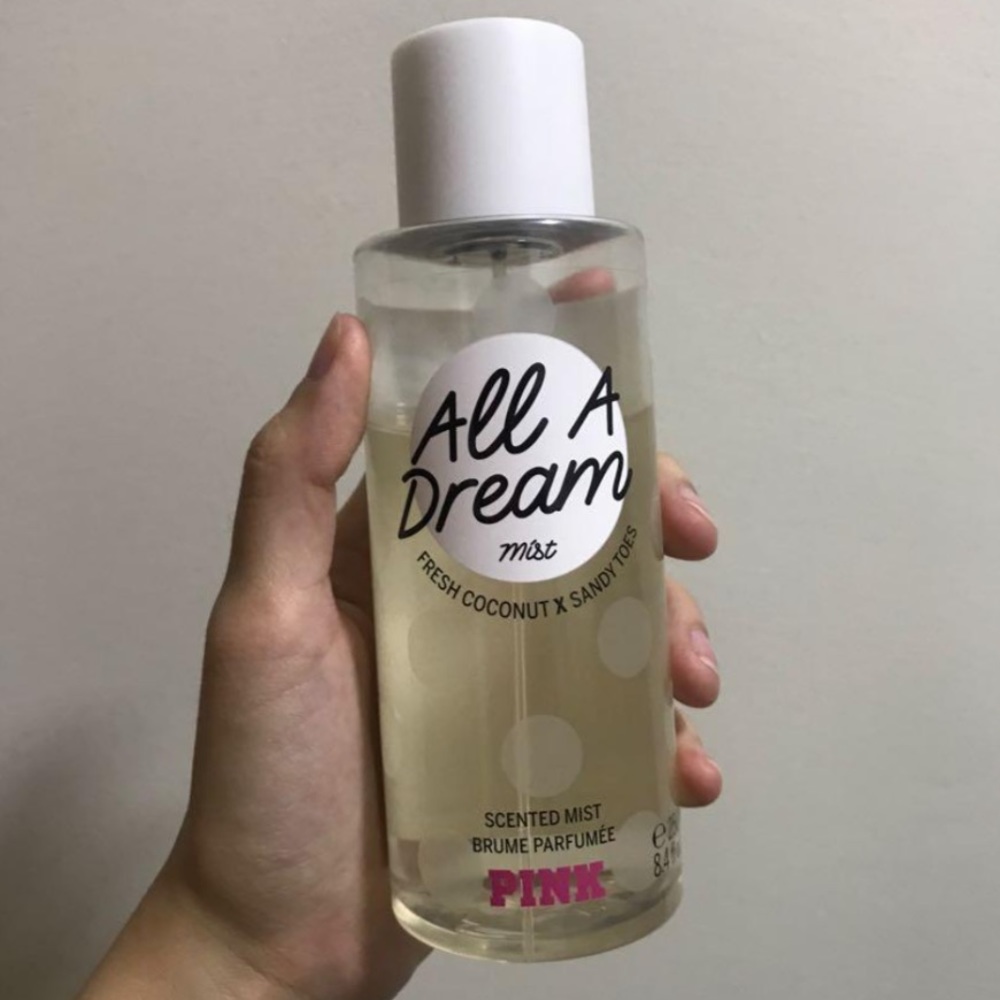 all a dream PINK victoria secret perfume